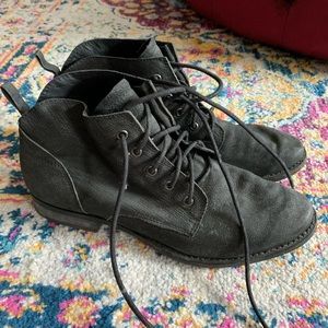 Sam Edelman tie up booties